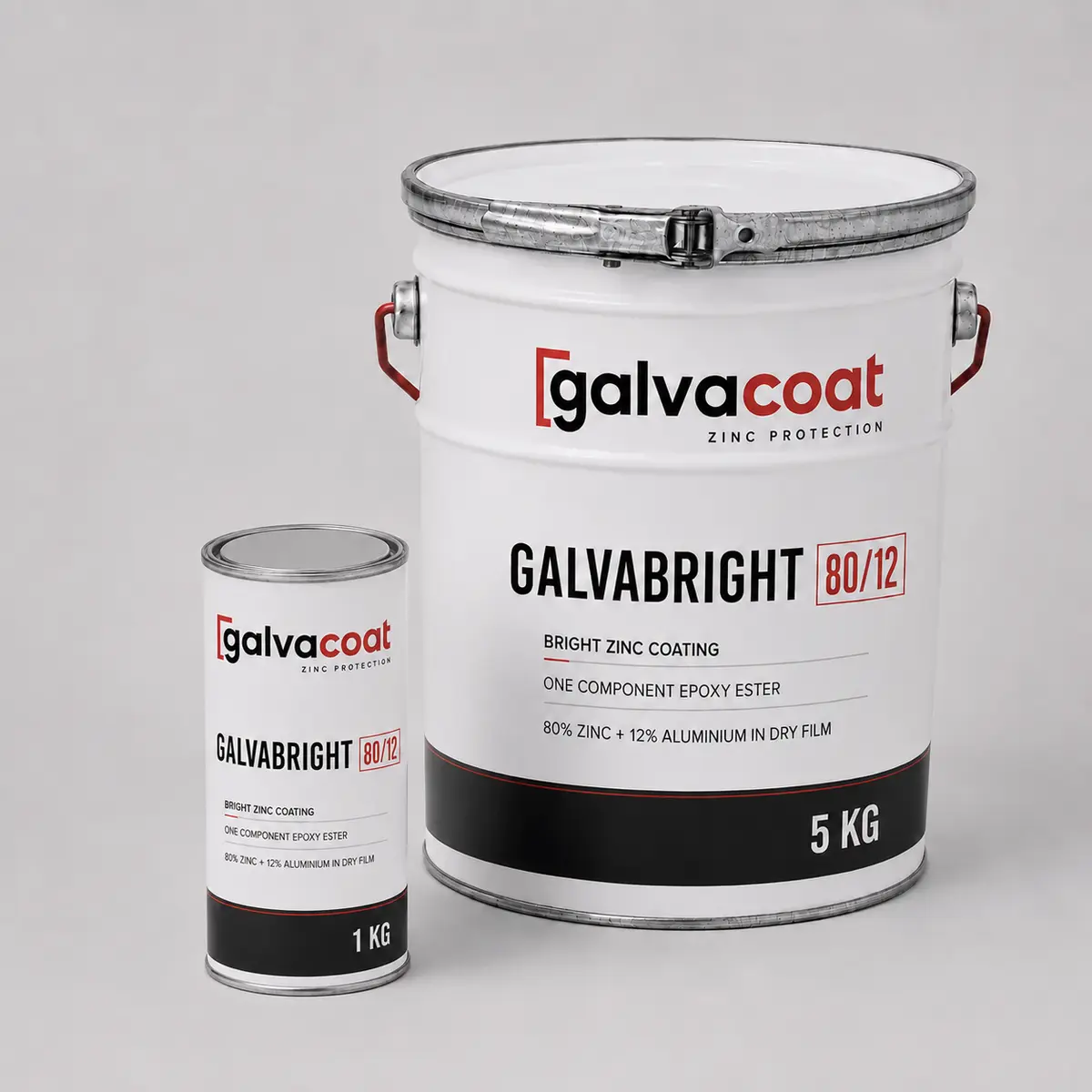 رنگ زینک آلومینیوم گالواکوت GalvaBright 80/12 - Image 2